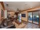 Relaxing living room with access to a private balcony at 1653 N Us Highway 1 # 201, Ormond Beach, FL 32174