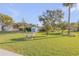 Backyard with shed and garden at 1929 Pioneer Trl, New Smyrna Beach, FL 32168