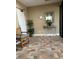 Lobby with wood-like flooring, seating, and console table at 200 S Riverside Dr # 2010, New Smyrna Beach, FL 32168