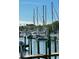 Boats docked at a marina with waterfront views at 200 S Riverside Dr # 2010, New Smyrna Beach, FL 32168