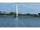 Sailboat on the water at 200 S Riverside Dr # 2010, New Smyrna Beach, FL 32168