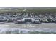 Aerial perspective of The Pelican, a beachfront condominium at 2401 S Atlantic Ave # C206, New Smyrna Beach, FL 32169