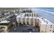 Bird's-eye view of the building and parking area at 2401 S Atlantic Ave # C206, New Smyrna Beach, FL 32169