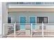 Two condo unit entrances with private balconies at 3509 S Atlantic Ave # 108 & 109, New Smyrna Beach, FL 32169