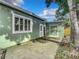 Backyard with shed and patio area at 409 N Ridgewood Ave, Edgewater, FL 32132