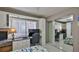 Bedroom with mirrored closet and built in desk/workspace at 4139 Atlantic # A406, New Smyrna Beach, FL 32169