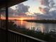 Enjoy breathtaking sunset views from this screened balcony at 460 Bouchelle Dr # 305, New Smyrna Beach, FL 32169