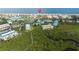 Aerial view showing the property's location near the beach and other amenities at 4621 S Atlantic Ave # 7101, Ponce Inlet, FL 32127