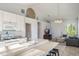 Kitchen with breakfast bar and white cabinets at 535 Valley Stream Dr, Geneva, FL 32732