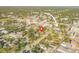 Aerial view showing home location near Canal St at 200 Live Oak St, New Smyrna Beach, FL 32168