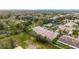 Aerial view showing location of townhouse community with nearby amenities at 2259 Hawks Cove Cir, New Smyrna Beach, FL 32168