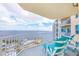 Relaxing balcony overlooking waterfront view at 2801 S Ridgewood Ave # 1215, South Daytona, FL 32119