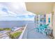 Relaxing balcony with stunning water views at 2801 S Ridgewood Ave # 1215, South Daytona, FL 32119