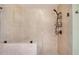 Large walk-in shower with modern fixtures at 2801 S Ridgewood Ave # 1215, South Daytona, FL 32119