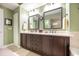 Double vanity bathroom with lots of storage at 2801 S Ridgewood Ave # 1215, South Daytona, FL 32119