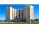 Modern high rise building with upscale exterior features at 2801 S Ridgewood Ave # 1215, South Daytona, FL 32119