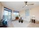 Spacious living room with water views and a relaxing atmosphere at 2801 S Ridgewood Ave # 1215, South Daytona, FL 32119