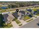 Aerial view of house and surrounding area at 2913 Nova Scotia Way, New Smyrna Beach, FL 32168