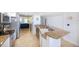 Updated kitchen with granite countertops and stainless steel appliances at 3311 S Atlantic Ave # 802, Daytona Beach, FL 32118