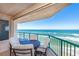 Enjoy breathtaking ocean views from this private balcony at 3311 S Atlantic Ave # 802, Daytona Beach, FL 32118