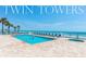 Refreshing outdoor pool area with ocean view at 3311 S Atlantic Ave # 802, Daytona Beach, FL 32118
