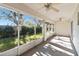 Spacious screened porch overlooking backyard at 3313 Celena Cir, St Cloud, FL 34769