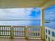 Spacious balcony overlooking the water and bridge at 3606 S Peninsula Dr # 404, Port Orange, FL 32127