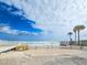 Beach access with wooden walkway and ocean views at 3606 S Peninsula Dr # 404, Port Orange, FL 32127
