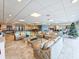 Large common area with couches, tables, and holiday decor at 3606 S Peninsula Dr # 404, Port Orange, FL 32127