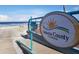 Beach access sign in Volusia County, Florida at 40 Sandra Cir, New Smyrna Beach, FL 32168