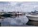 Calm marina with yachts and sailboats at 40 Sandra Cir, New Smyrna Beach, FL 32168