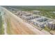 Aerial view of oceanfront property and its surroundings at 4151 S Atlantic Ave # 112, New Smyrna Beach, FL 32169