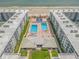 Two pools, spa, and lounge chairs. Perfect for relaxing! at 4151 S Atlantic Ave # 112, New Smyrna Beach, FL 32169