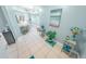Light and airy entryway with decorative accents at 4670 Links Village Dr # C402, Ponce Inlet, FL 32127