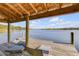 Relaxing dock with water views and lounge chairs at 6307 Palmas Bay Cir, Port Orange, FL 32127