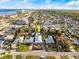 Aerial view of home with private pool and ocean views at 833 E 26Th Ave, New Smyrna Beach, FL 32169