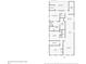 Floor plan showcasing layout of home with labeled rooms and measurements at 833 E 26Th Ave, New Smyrna Beach, FL 32169