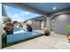 Modern patio with a small pool or spa at 833 E 26Th Ave, New Smyrna Beach, FL 32169