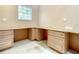 Home office with wood cabinets and granite countertop at 216 Ocean Dr, New Smyrna Beach, FL 32169