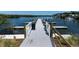 Private boat dock offers convenient access to the water at 3 Riverwalk Dr # 303, New Smyrna Beach, FL 32169