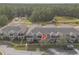 Modern townhome exterior with a private balcony at 3414 Medici Blvd, New Smyrna Beach, FL 32168