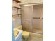 Bathroom with shower, toilet and shelves at 4255 S Atlantic Ave, Port Orange, FL 32127