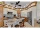 Modern kitchen with granite countertops and stainless steel appliances at 4946 Halifax Dr, Port Orange, FL 32127