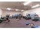 Well-equipped fitness center with various exercise machines at 4325 Sea Mist Dr # 2480, New Smyrna Beach, FL 32169