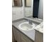 Bathroom with single vanity, sink, and mirrored medicine cabinet at 827 Camargo Way # 307, Altamonte Springs, FL 32714