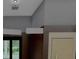 Modern interior with dark wood and grey walls at 7629 Riverside Pl, Orlando, FL 32810