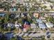 Aerial view showing home's location near the beach at 415 Braddock Ave, Daytona Beach, FL 32118