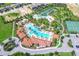 Aerial view of community pool and recreation area at 5244 Oakbourne Ave, Davenport, FL 33837