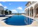 Expansive pool with water view at 4852 S Peninsula Dr, Ponce Inlet, FL 32127