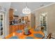 Bright kitchen with an island, ample cabinetry, and a walk-in pantry at 10980 Jim Edwards Rd, Haines City, FL 33844